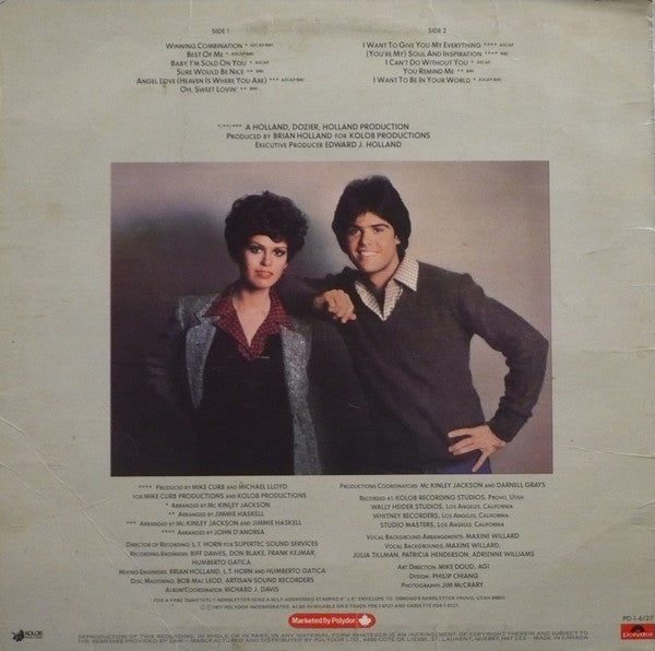 Donny & Marie Osmond : Winning Combination (LP, Album)