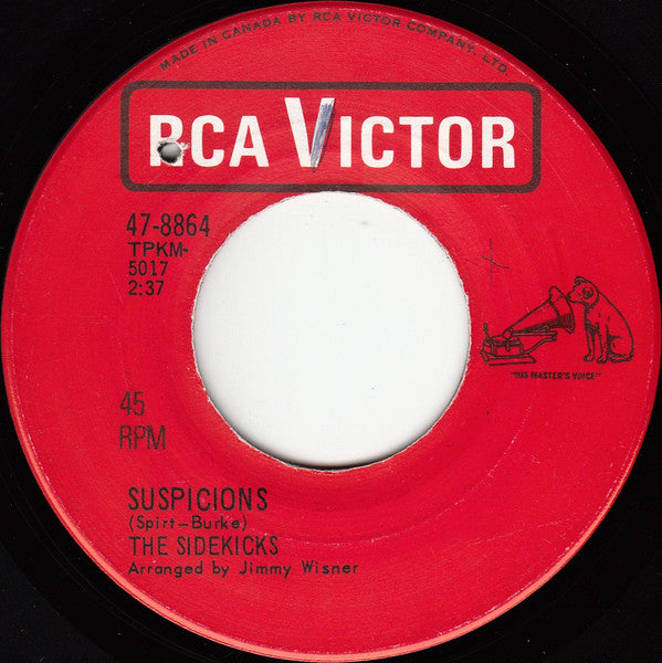 The Sidekicks (2) : Up On The Roof (7", Single)