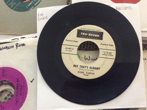 King Curtis : But That's Alright / Trouble In Mind (7", Promo)