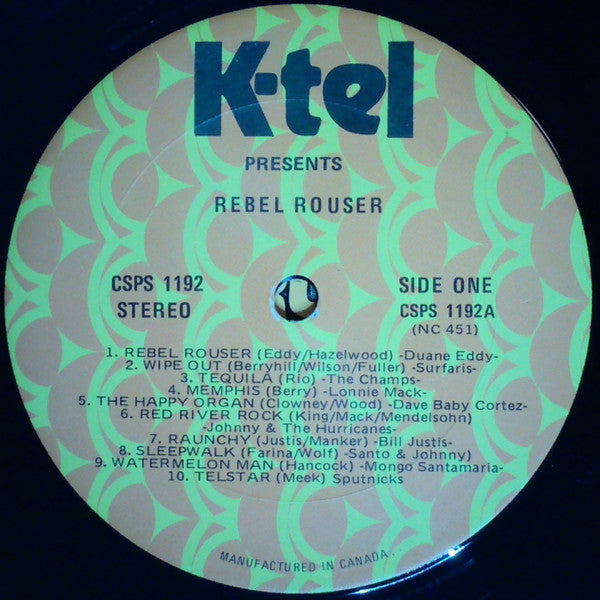 Various : Rebel Rouser (LP, Comp)
