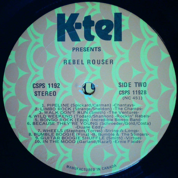 Various : Rebel Rouser (LP, Comp)