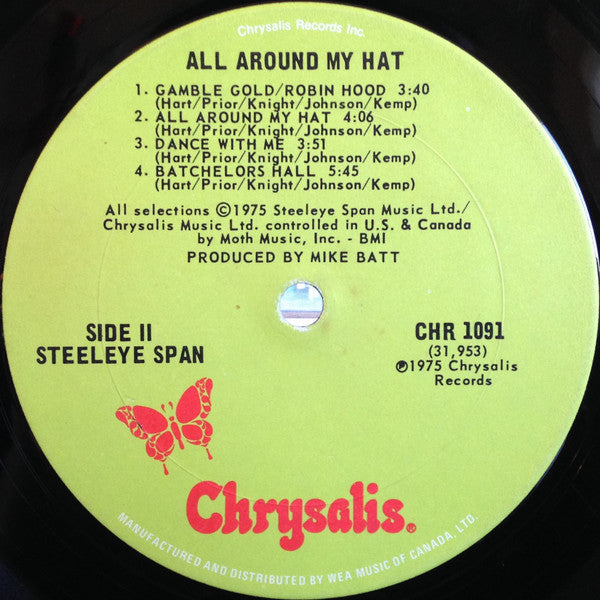Steeleye Span : All Around My Hat (LP, Album)