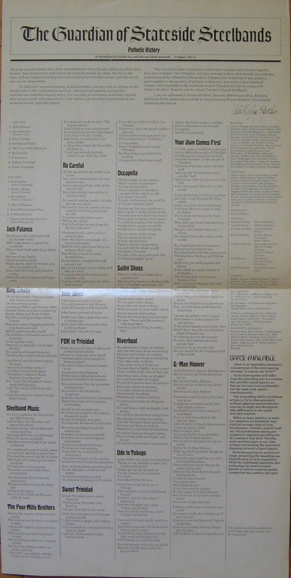 Van Dyke Parks : Discover America (LP, Album, Pit)
