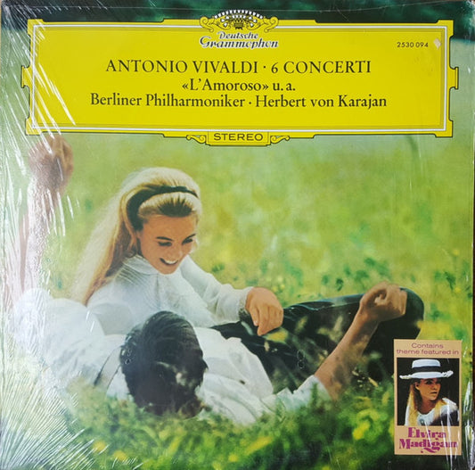 Antonio Vivaldi, Berliner Philharmoniker • Herbert Von Karajan : 6 Concerti «L'Amoroso» U.A. (LP, Album)