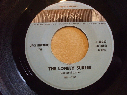 Jack Nitzsche : The Lonely Surfer (7", Single)