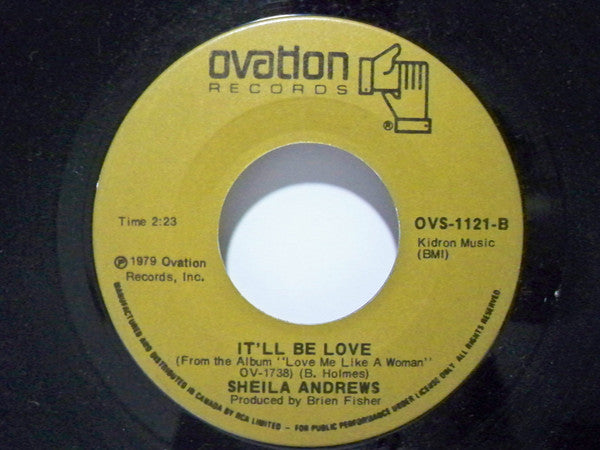 Sheila Andrews : Love Me Like A Woman (7", Single)