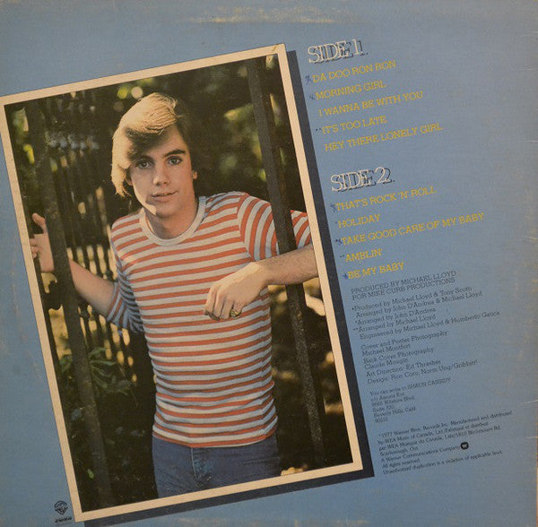 Shaun Cassidy : Shaun Cassidy (LP, Album)