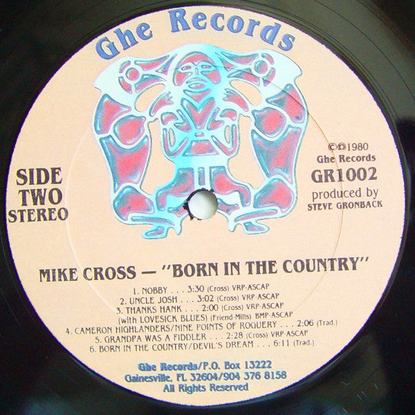 Mike Cross (4) : Born In The Country (LP, Album)