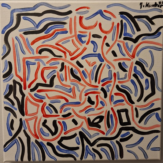 Vinyl Pop Art Original #1