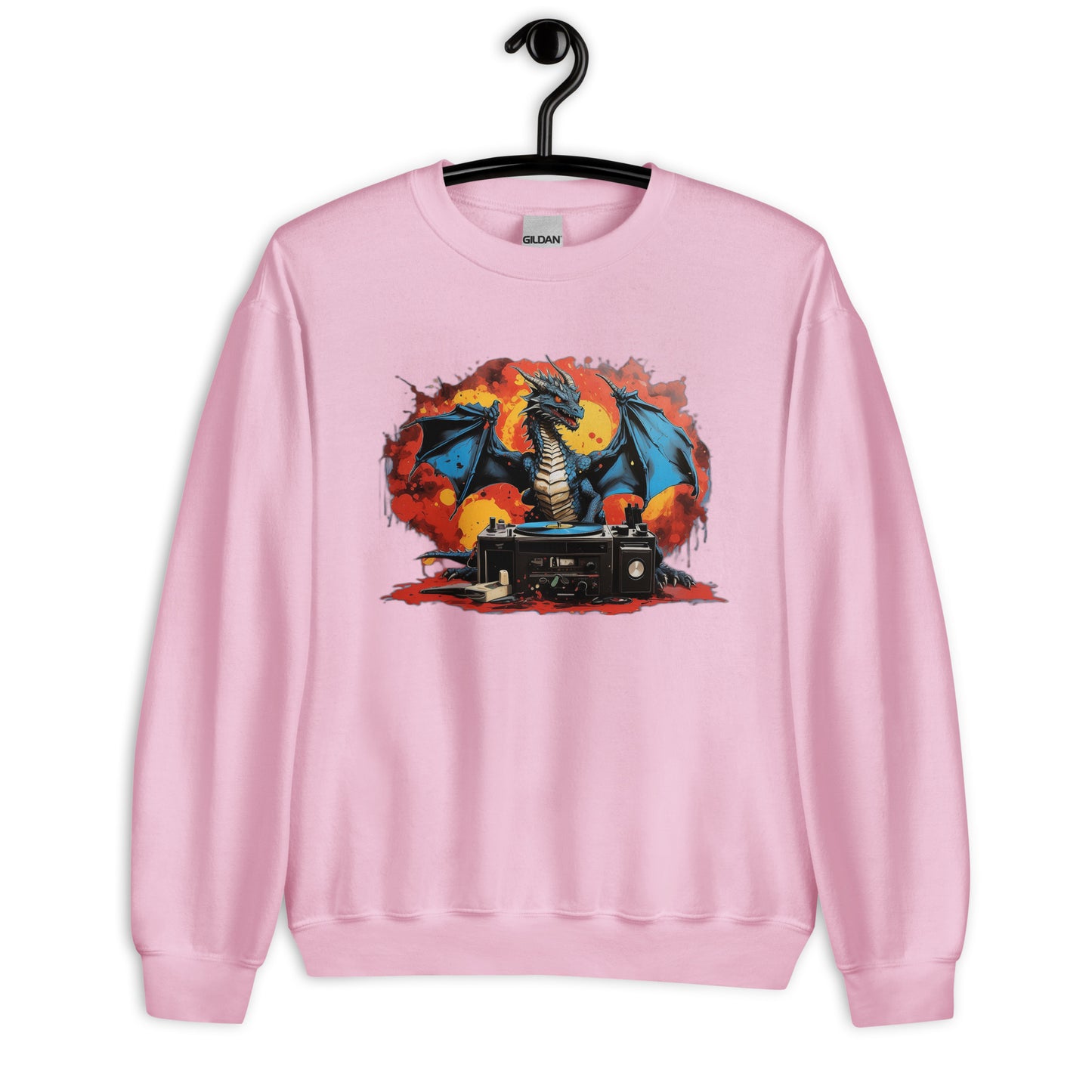 Dragon Flying Mile High Unisex Sweatshirt