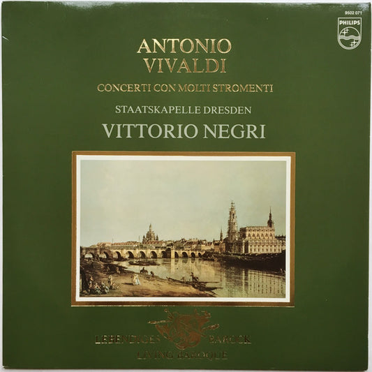 Antonio Vivaldi, Staatskapelle Dresden, Vittorio Negri : Concerti Con Molti Strumenti (LP)