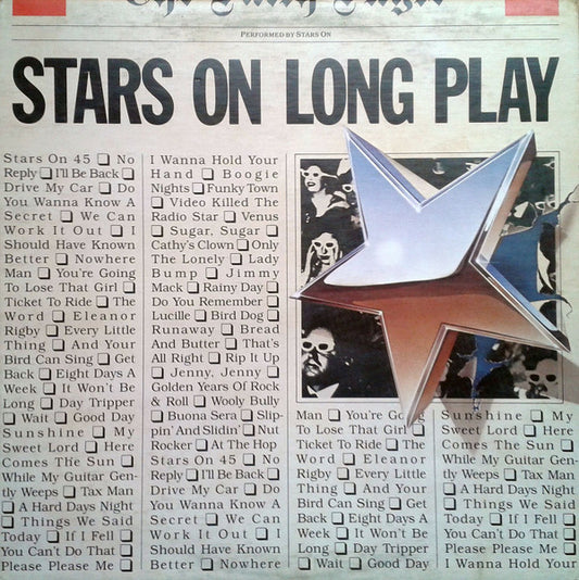 Stars On 45 / Long Tall Ernie And The Shakers : Stars On Long Play (LP, Album, Club, Mixed)