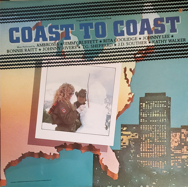 Various : Coast To Coast (Music From The Motion Picture Soundtrack) (LP, Album, Comp, Mov)