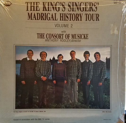 The King's Singers, The Consort Of Musicke, Anthony Rooley : Madrigal History Tour Volume 2 (LP, Album)