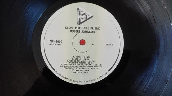 Robert Johnson (21) : Close Personal Friend (LP, Album)