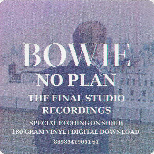 David Bowie : No Plan EP (12", S/Sided, EP, Etch, 180)