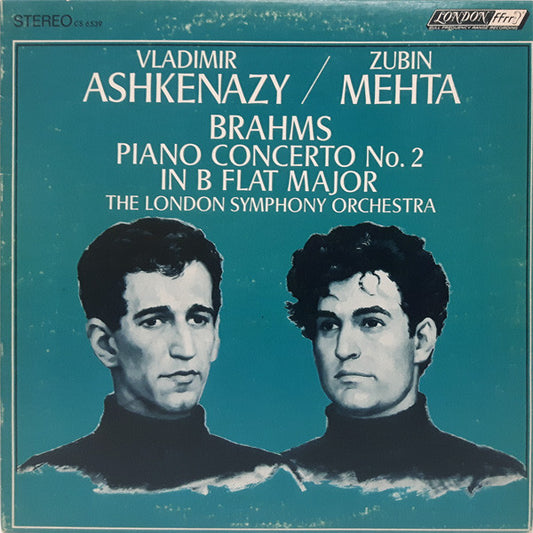 Vladimir Ashkenazy, Zubin Mehta : Brahms; Piano Concero No. 2 In B Flat Major (LP, Album)
