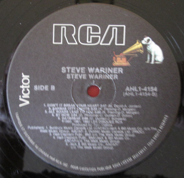 Steve Wariner : Steve Wariner (LP)