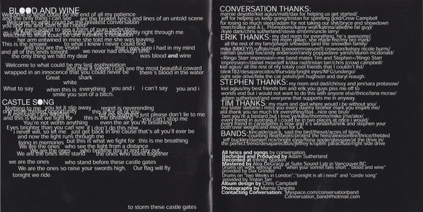 Conversation (4) : Conversation (CD, EP)