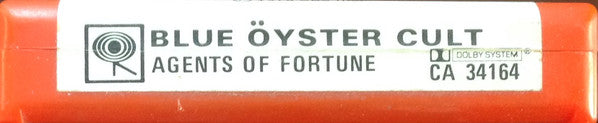 Blue Öyster Cult : Agents Of Fortune (8-Trk, Album)
