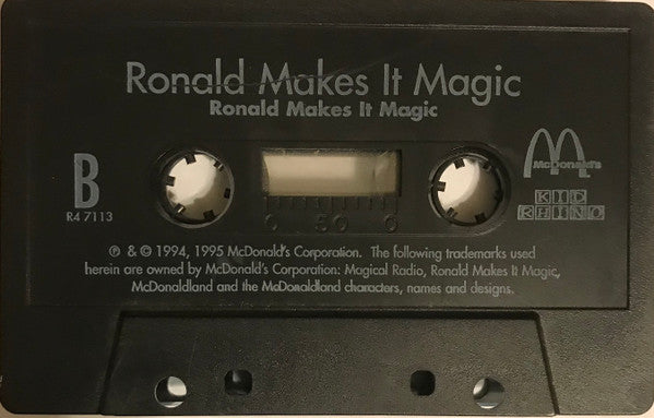 Ronald McDonald : Ronald Makes It Magic #1 (Cass, Single)
