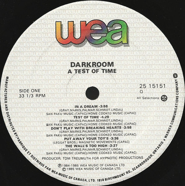 Buy Darkroom (2) : A Test Of Time (LP, Album) Online for a