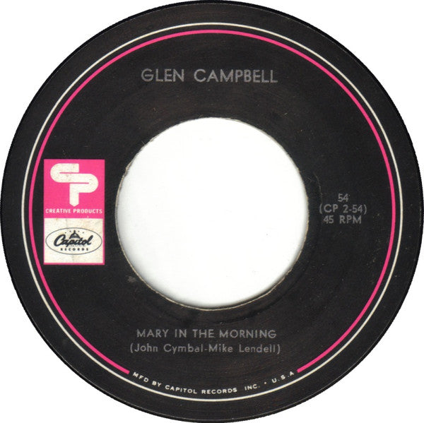 Glen Campbell : Homeward Bound / (Sittin' On) The Dock Of The Bay (7", EP)