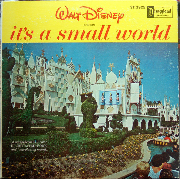 Walt Disney : Walt Disney Presents It's A Small World (LP, Album, RE, Pur)