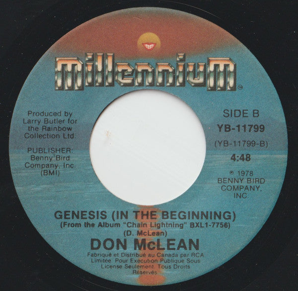 Don McLean : Crying (7", Single)