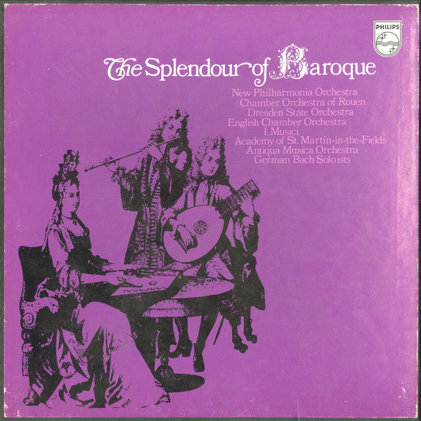 Various : The Splendour of Baroque (6xLP, Comp + Box)