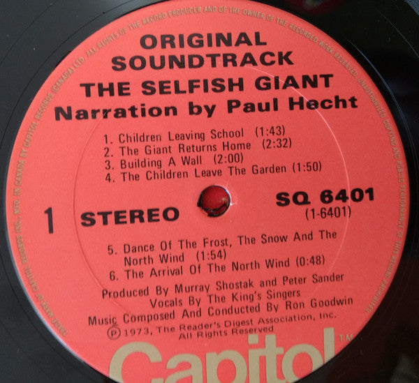 Ron Goodwin : The Selfish Giant (Original Motion Picture Soundtrack) (LP)