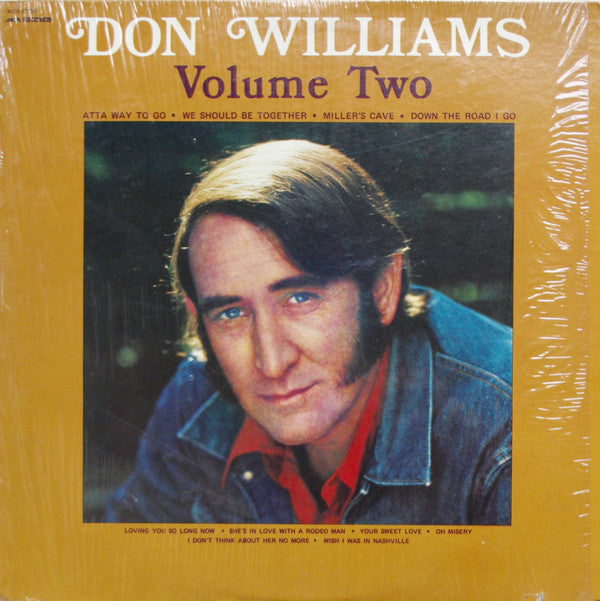 Don Williams (2) : Volume Two (LP, Album, RE, Ter)