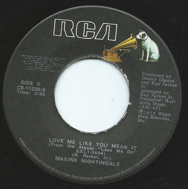 Maxine Nightingale : Lead Me On (7", Single)