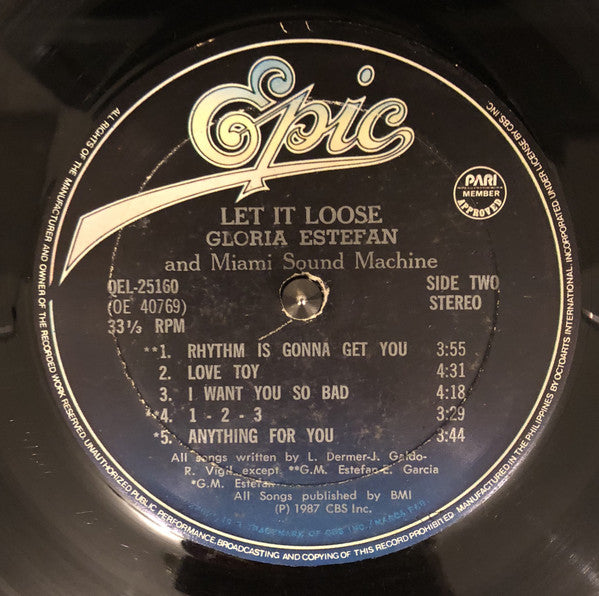 Miami Sound Machine : Let It Loose (LP, Album)