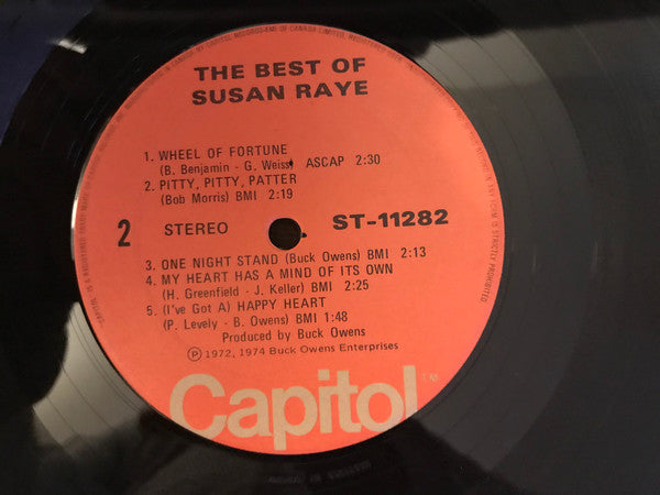 Susan Raye : The Best Of Susan Raye (LP, Album, Comp)