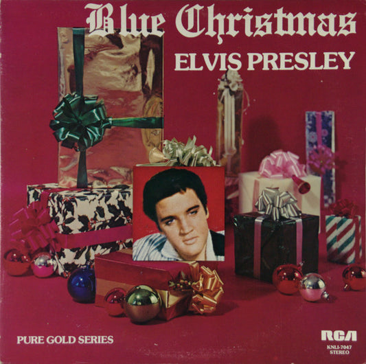 Elvis Presley : Blue Christmas (LP, Comp, RE)