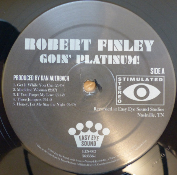 Robert Finley : Goin' Platinum! (LP, Album)