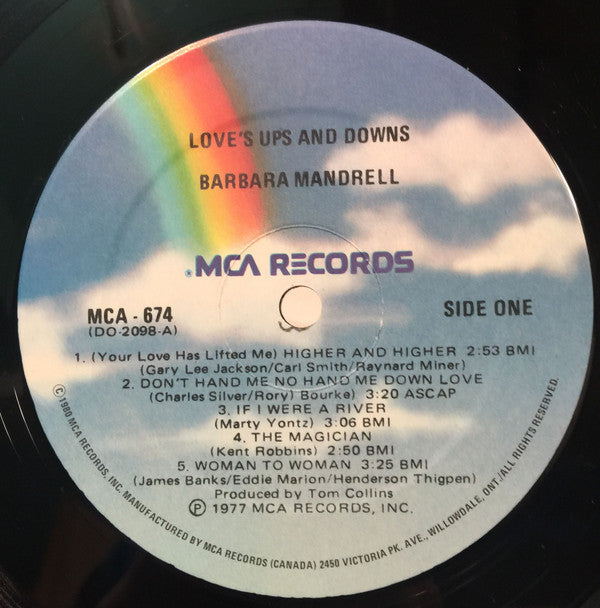 Barbara Mandrell : Love's Ups And Downs (LP, Album)