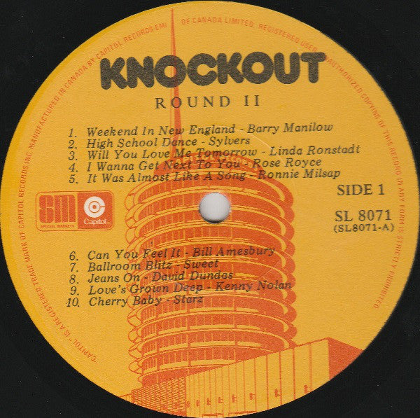 Various : Knockout Round ll (LP, Comp)