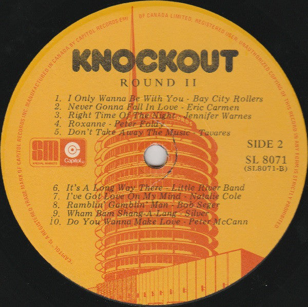Various : Knockout Round ll (LP, Comp)