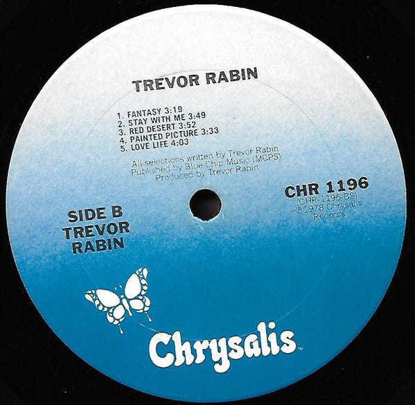 Trevor Rabin : Trevor Rabin (LP, Album, San)