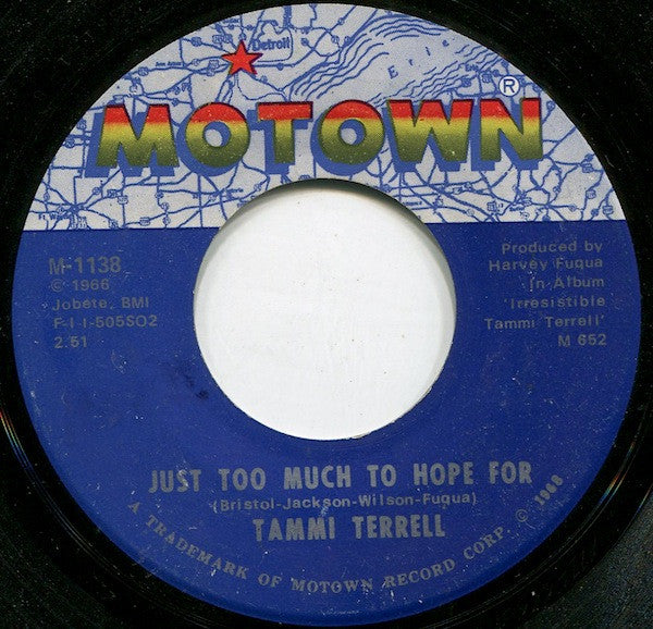 Tammi Terrell : This Old Heart Of Mine (Is Weak For You) (7", Single, Mono, ARP)