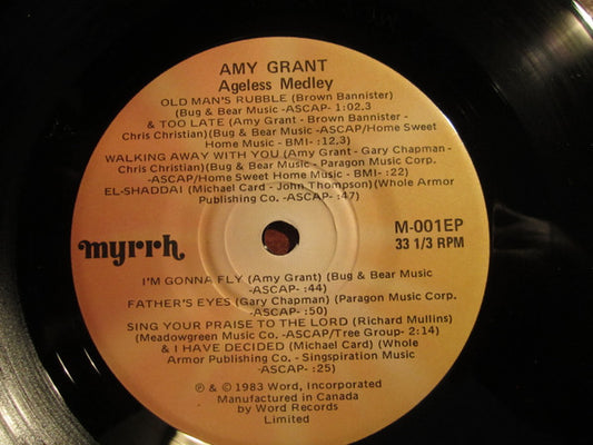 Amy Grant : Ageless Medley (7", EP, Mixed)