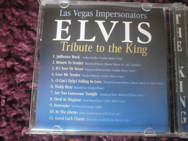 Las Vegas Impersonators : Elvis - A Tribute To The King (CD, Album)