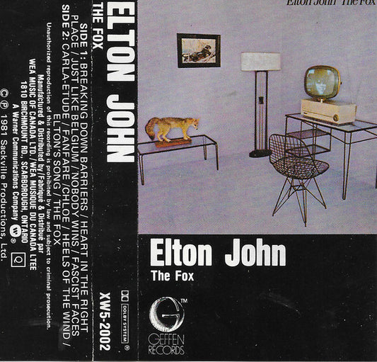 Elton John : The Fox (Cass, Album, Dol)
