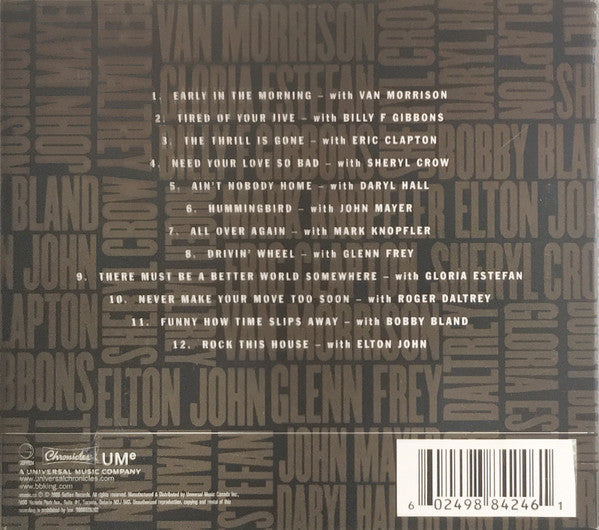 B.B. King & Friends* : 80 (CD, Album, Dig)