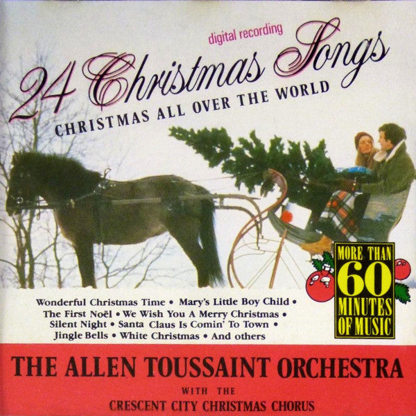 The Allen Toussaint Orchestra With The The Crescent City Chorus : 24 Christmas Songs - Christmas All Over The World (CD, Album)