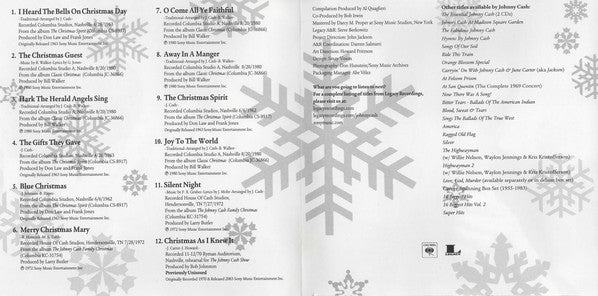 Johnny Cash : Christmas With Johnny Cash (CD, Comp)