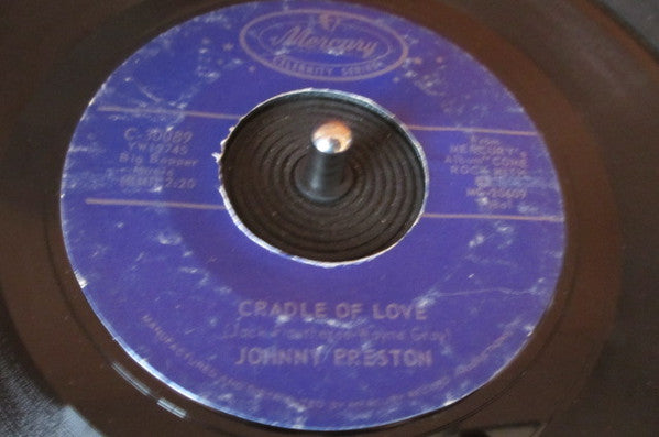 Johnny Preston : Running Bear / Cradle Of Love (7", RE)