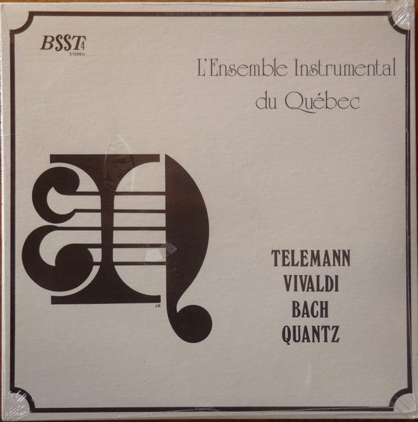 L'Ensemble Instrumental Du Québec : Teleman Vivaldi Bach Quantz (LP, Album)